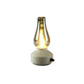 Bordslampa Vit Laddbar Retro Konstsmide